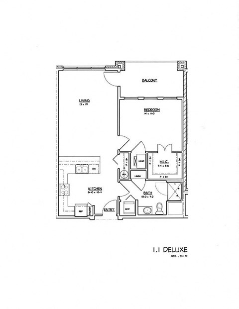 a floor plan of a home